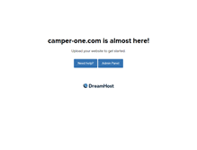 Tablet Screenshot of camper-one.com